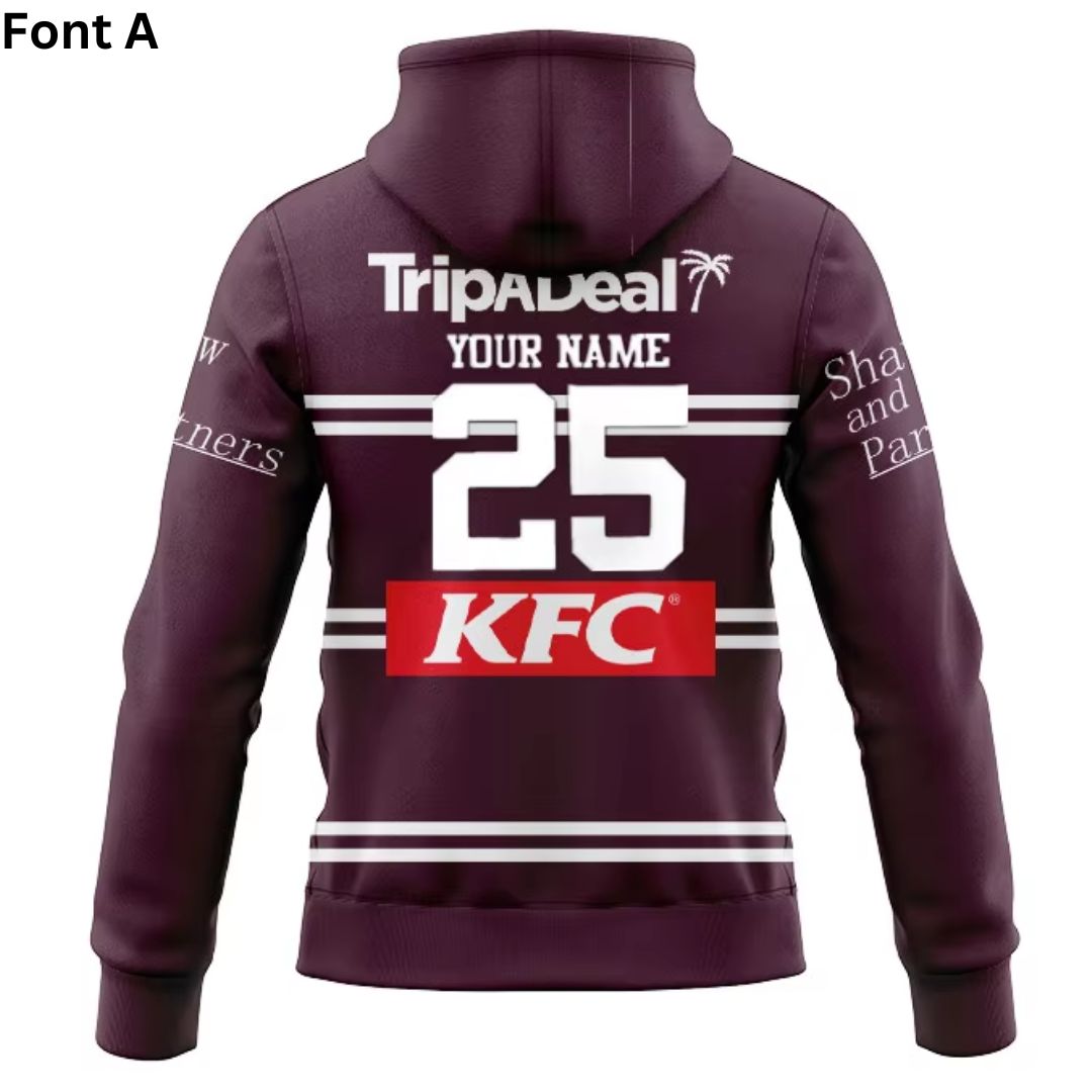 2025 Manly Warringah Sea Eagles Home Hoodie