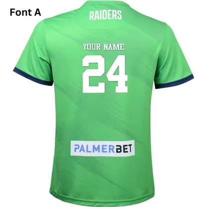 Canberra Raiders 2024 Green Training Shirt