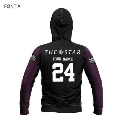 Brisbane Broncos 2024 River City Hoodie With Zipper