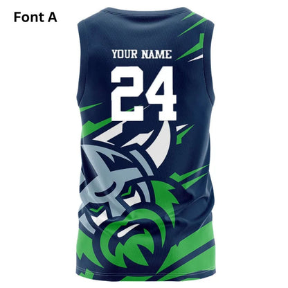 Canberra Raiders Ignition Fishing Singlet