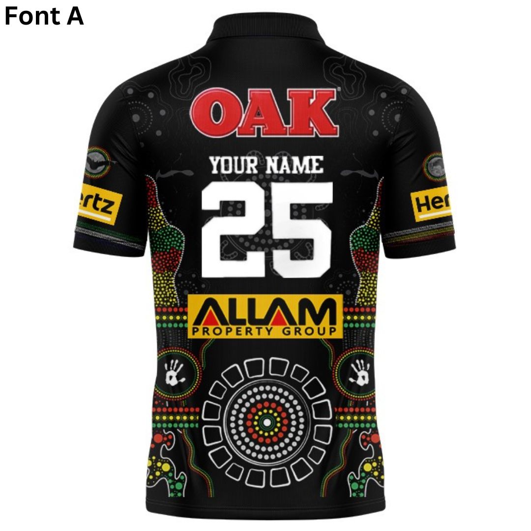 Penrith Panthers 2025 Indigenous Polo Shirt