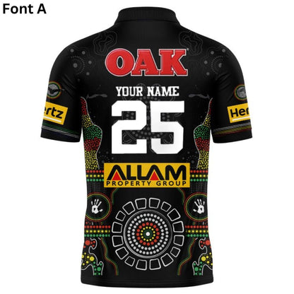 Penrith Panthers 2025 Indigenous Polo Shirt