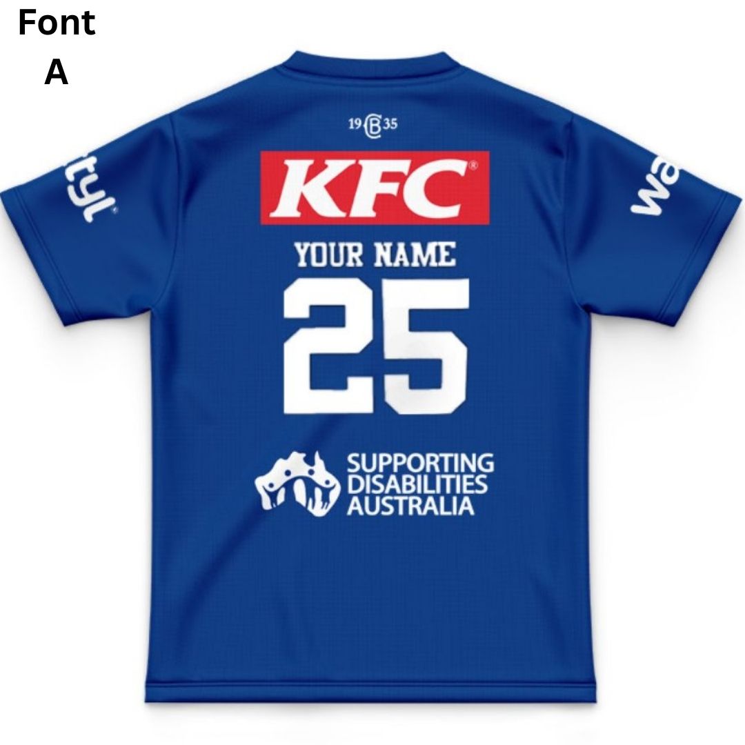 2025 Canterbury Bankstown Bulldogs Away Jersey