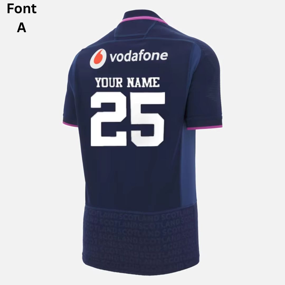 Scotland Rugby 2025/26 Home Jersey