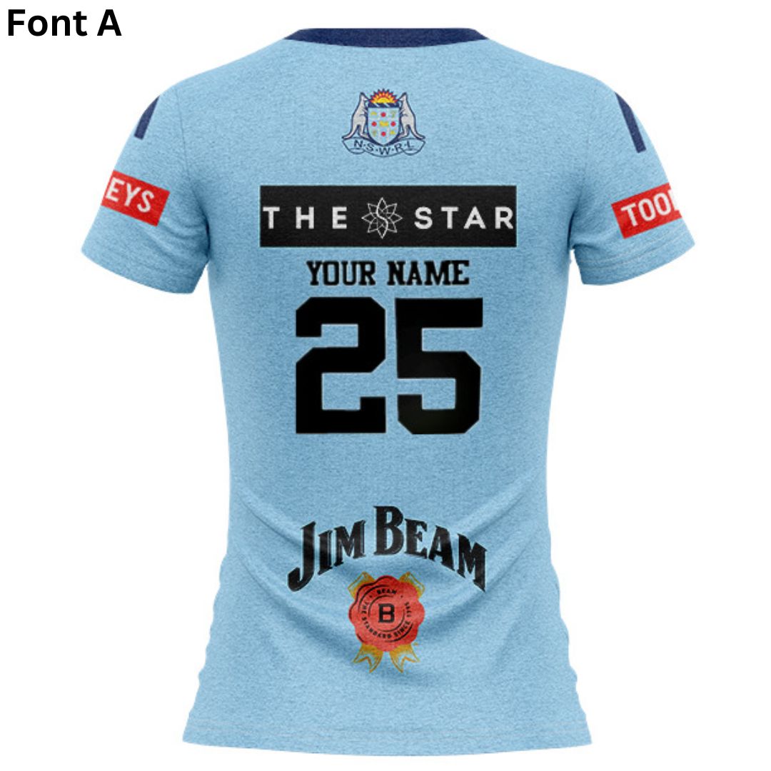 NSW Blues State Of Origin 2025 Women's Home Shirt