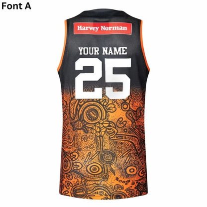 Indigenous All Stars 2025 Training Singlet