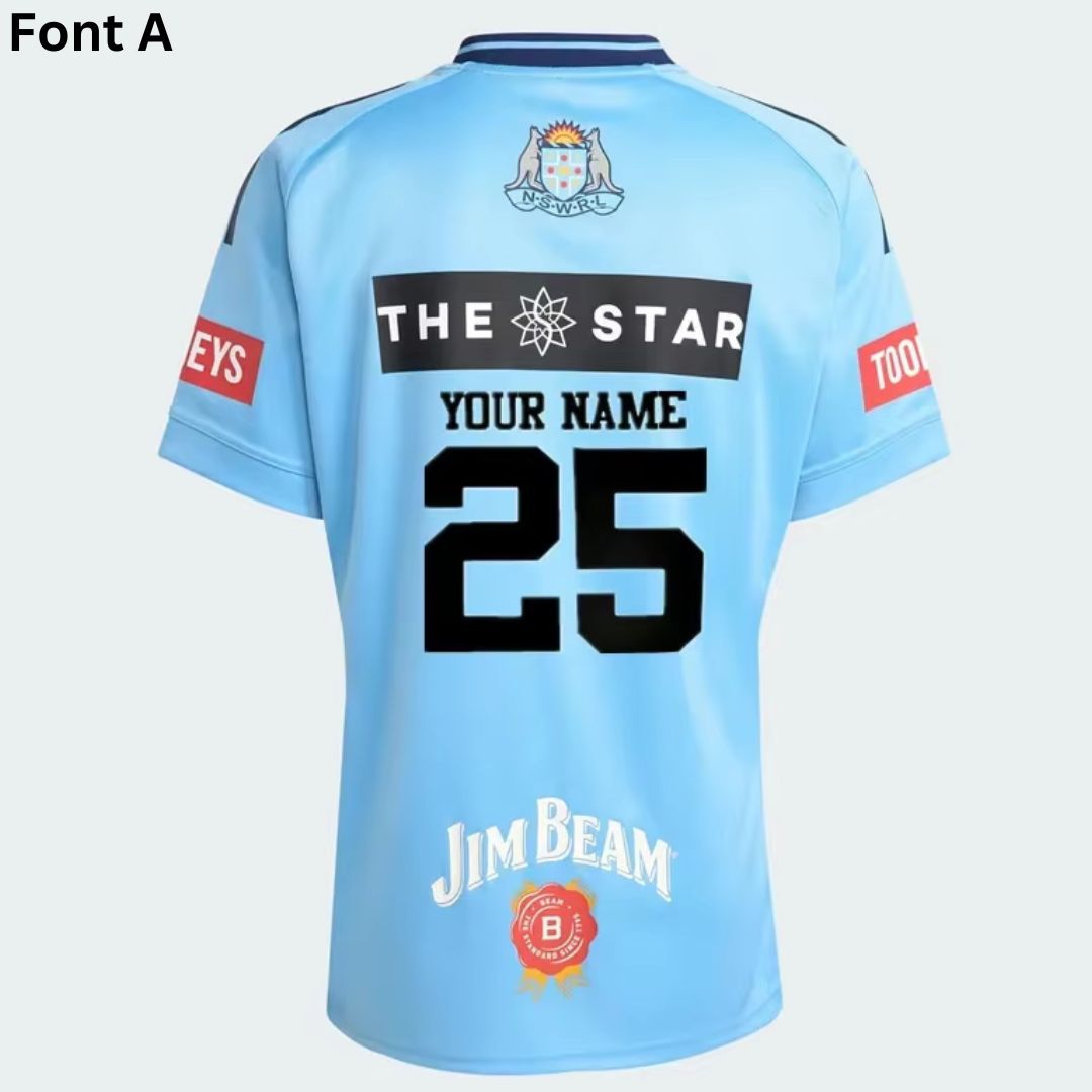 NSW Blues State Of Origin 2025 Training Jersey