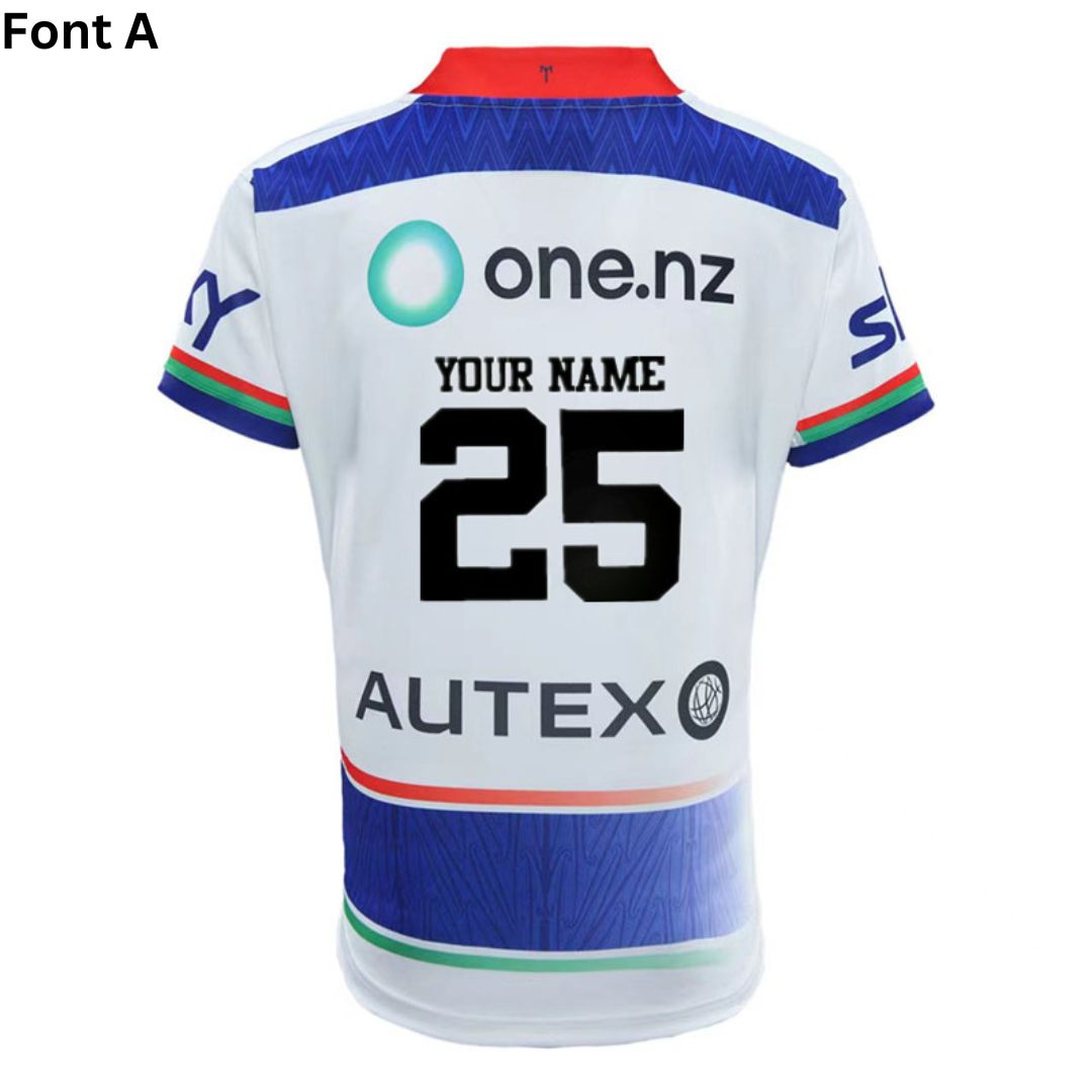 New Zealand Warriors 2025 Away Polo Shirt