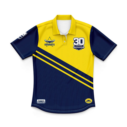 North Queensland Cowboys Kids 30th Anniversary Limited Edition Polo Shirt