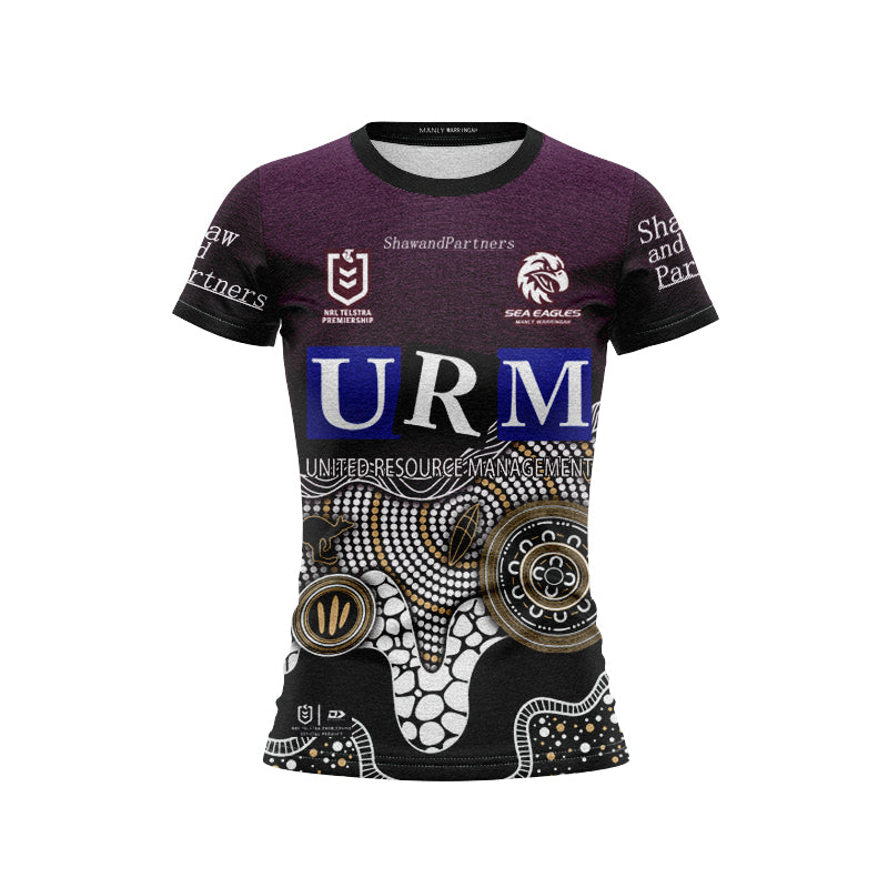 Manly Warringah Sea Eagles 2025 Women's Indigenous Shirt
