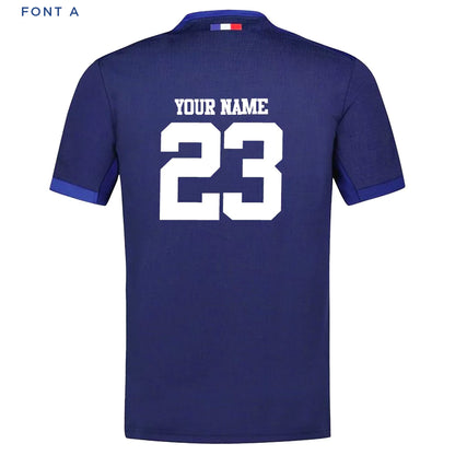 France Les Bleus 2023 Rugby World Cup Home Jersey