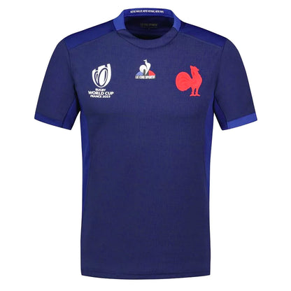 France Les Bleus 2023 Rugby World Cup Home Jersey