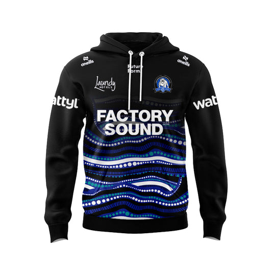 Canterbury Bankstown Bulldogs 2025 Indigenous Training Hoodie