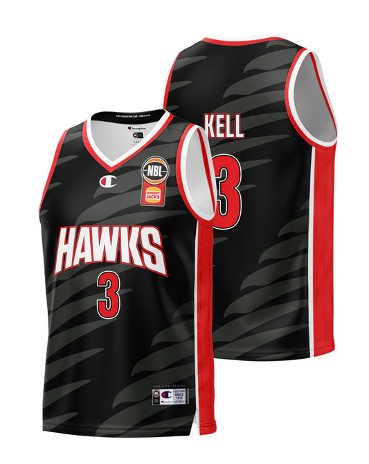 Illawarra Hawks 2024/25 George Earl Kell III #3 Primary Jersey