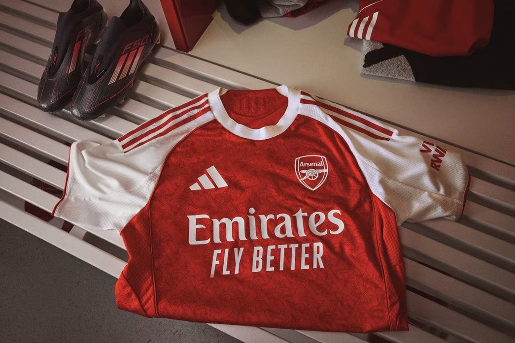 Arsenal Gunners 2025/26 Home Jersey Shirt