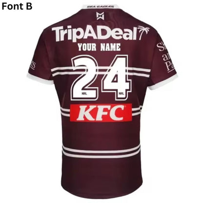 2024 Manly Warringah Sea Eagles Home Jersey