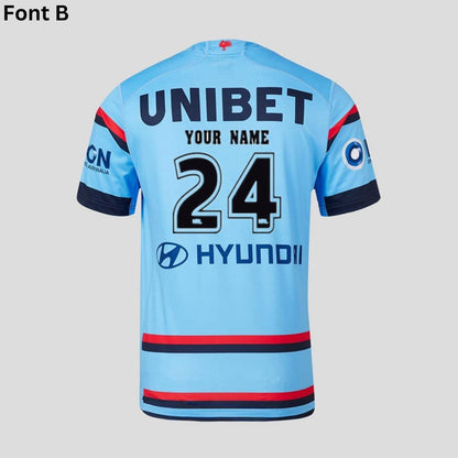 2024 Sydney Roosters Bondi Blue Training Jersey