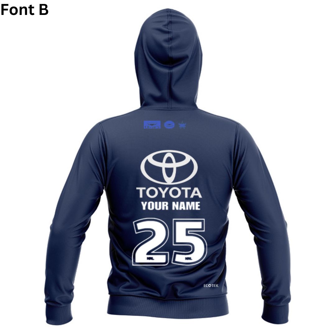 North Queensland Cowboys 2025 Kids Coaches Hoodie