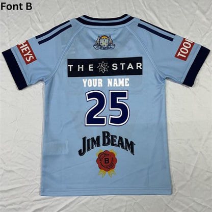NSW Blues State Of Origin 2025 Kids Jersey