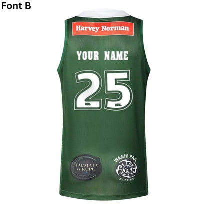 Māori All Stars 2025 Training Singlet
