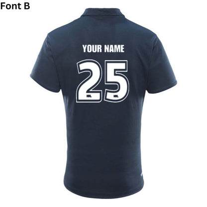 North Queensland Cowboys 2025 Charcoal Polo Shirt