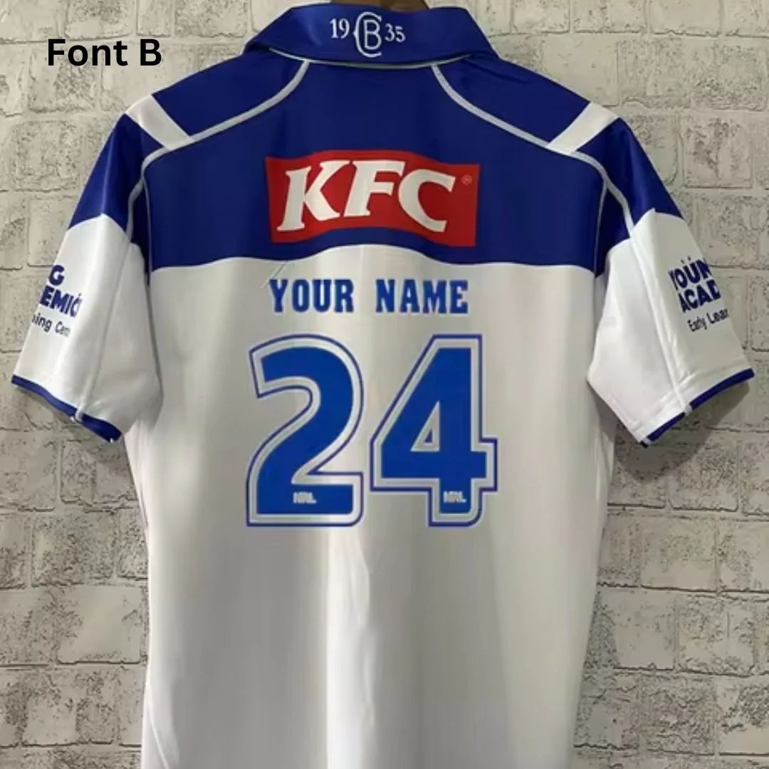2004 Canterbury Bankstown Bulldogs Heritage Jersey