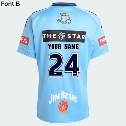 NSW Blues State Of Origin 2025 Training Jersey