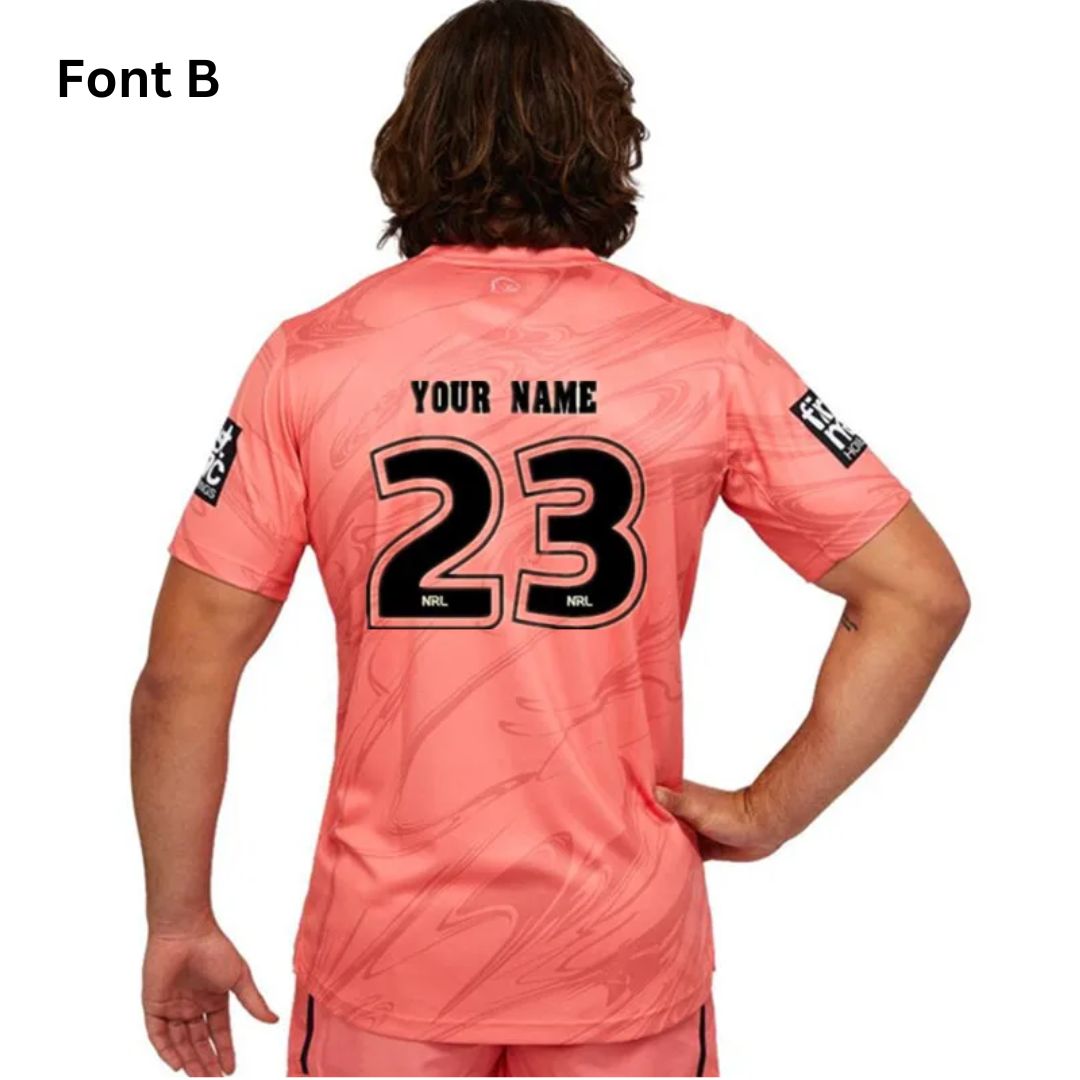 Brisbane Broncos 2023 Pink Training Jersey