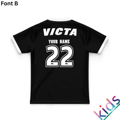 Western Suburbs Magpies 1978 Kids Retro Home Jersey