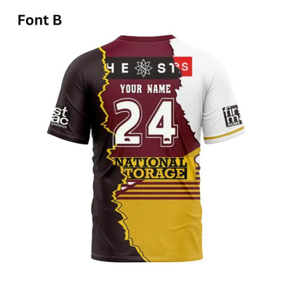 Brisbane Broncos 2024 Combine Polo Shirt