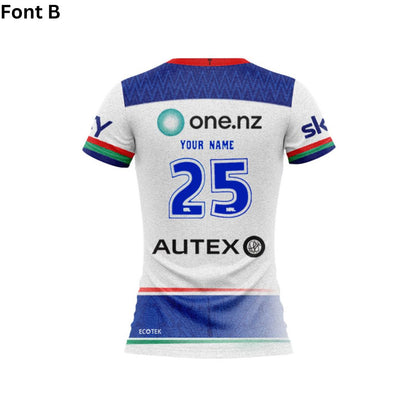 New Zealand Warriors 2025 Women's Away Shirt