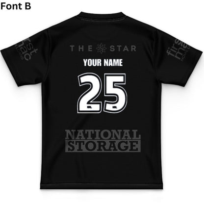 Brisbane Broncos 2025 Kids Black Jersey