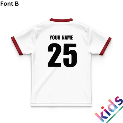 British & Irish Lions 2025 Kids White Training Jersey