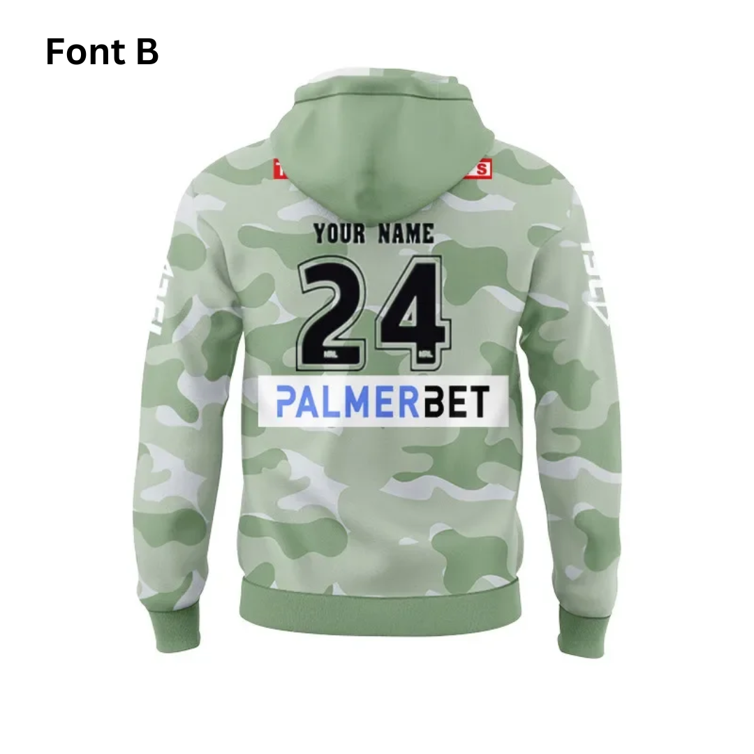 Canberra Raiders 2024 Kids ANZAC Hoodie