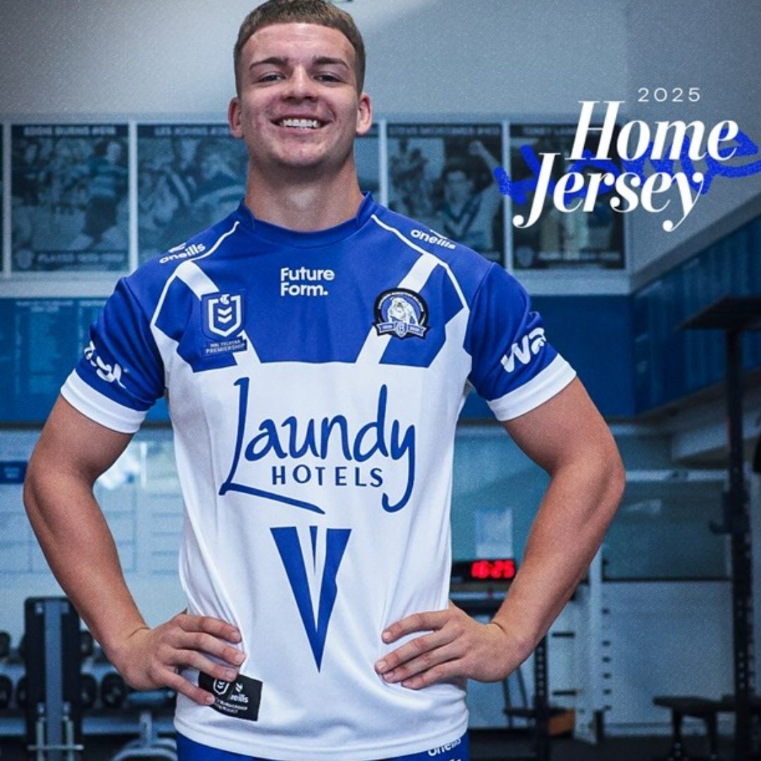 2025 Canterbury Bankstown Bulldogs Home Jersey