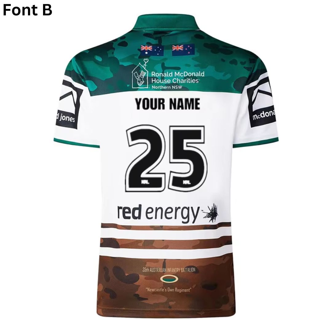 Newcastle Knights 2025 ANZAC Jersey