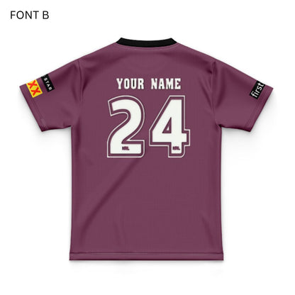Brisbane Broncos 2024 Black Front Jersey
