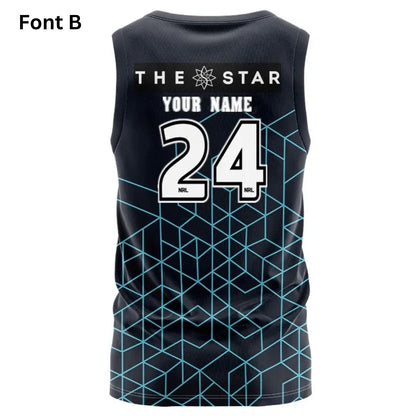 NSW Blues State Of Origin 2024 Training Singlet