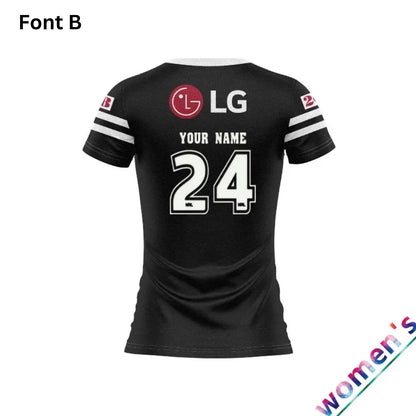 Western Suburbs Magpies 1997 Women's Retro Home Jersey