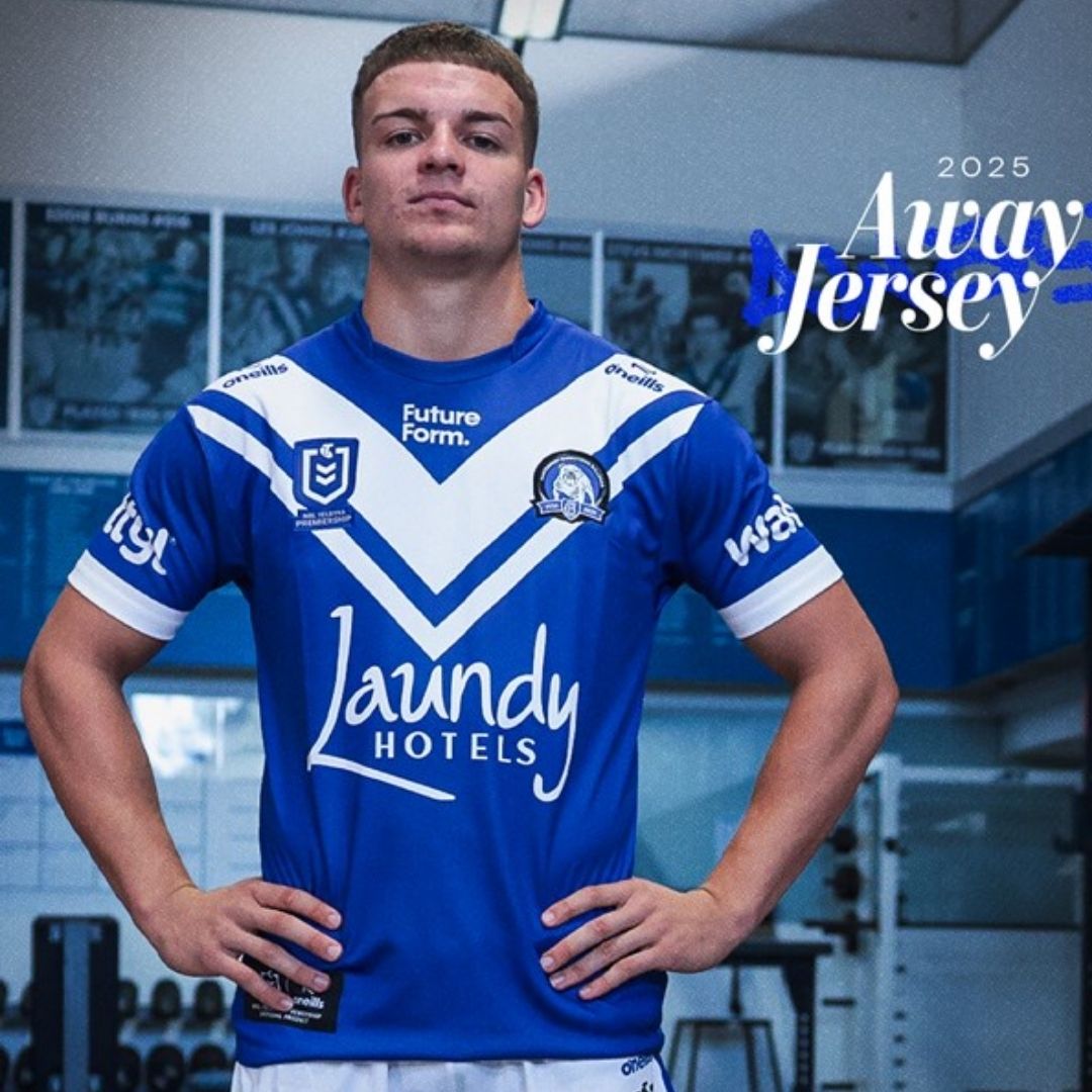 2025 Canterbury Bankstown Bulldogs Away Jersey