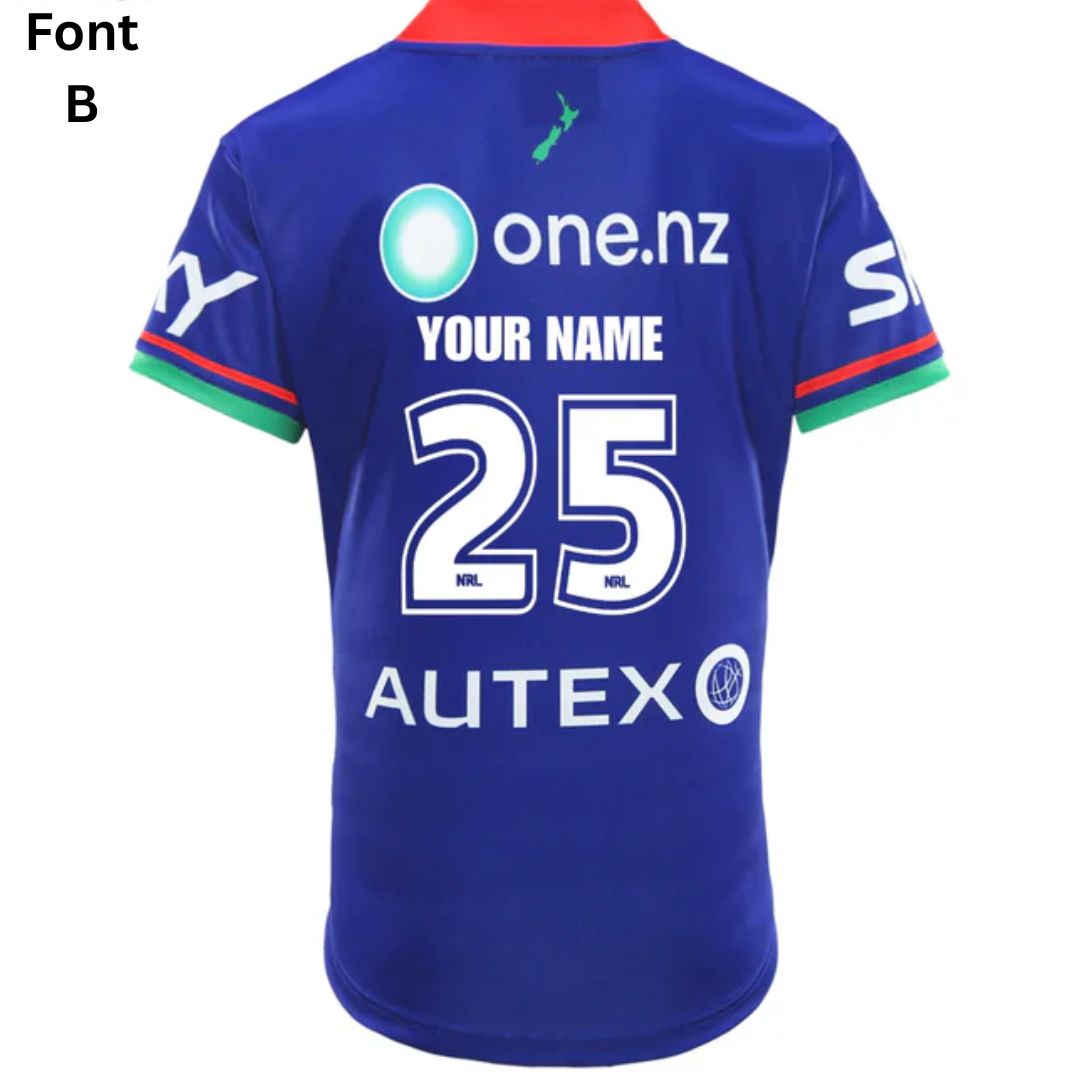 2025 New Zealand Warriors Home Jersey