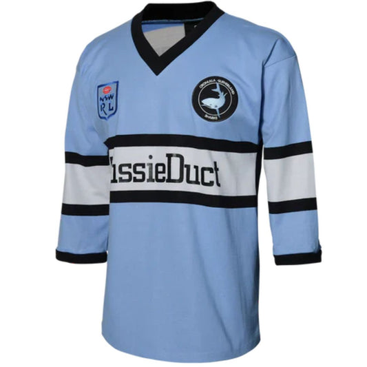 1988 Cronulla Sutherland Sharks Long Sleeve Jersey
