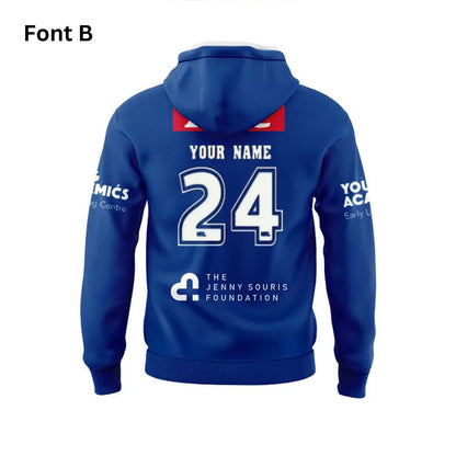 Canterbury Bankstown Bulldogs 2024 Kids Away Hoodie