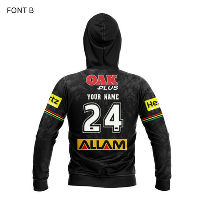 Penrith Panthers 2024 Kids Dark Training Hoodie