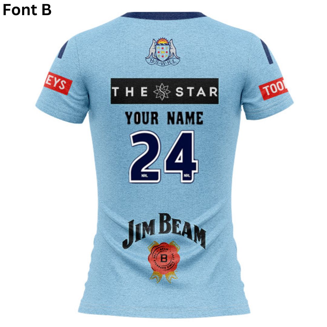 NSW Blues State Of Origin 2025 Women's Home Shirt