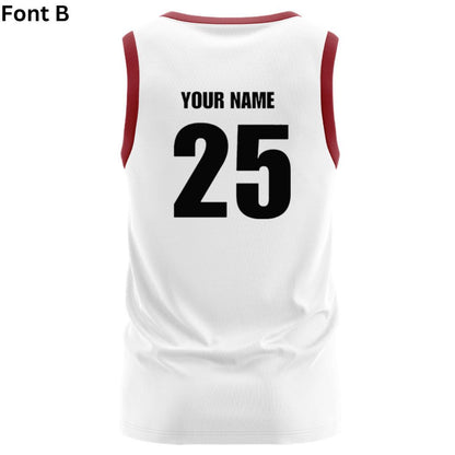 British & Irish Lions 2025 White Training Singlet