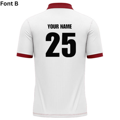 British & Irish Lions 2025 White Training Polo Shirt
