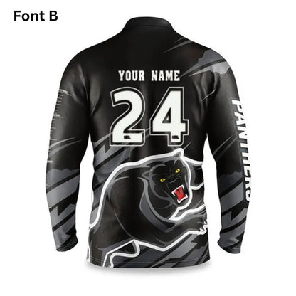 Penrith Panthers 2024 Long Sleeve Ignition Fishing Shirt