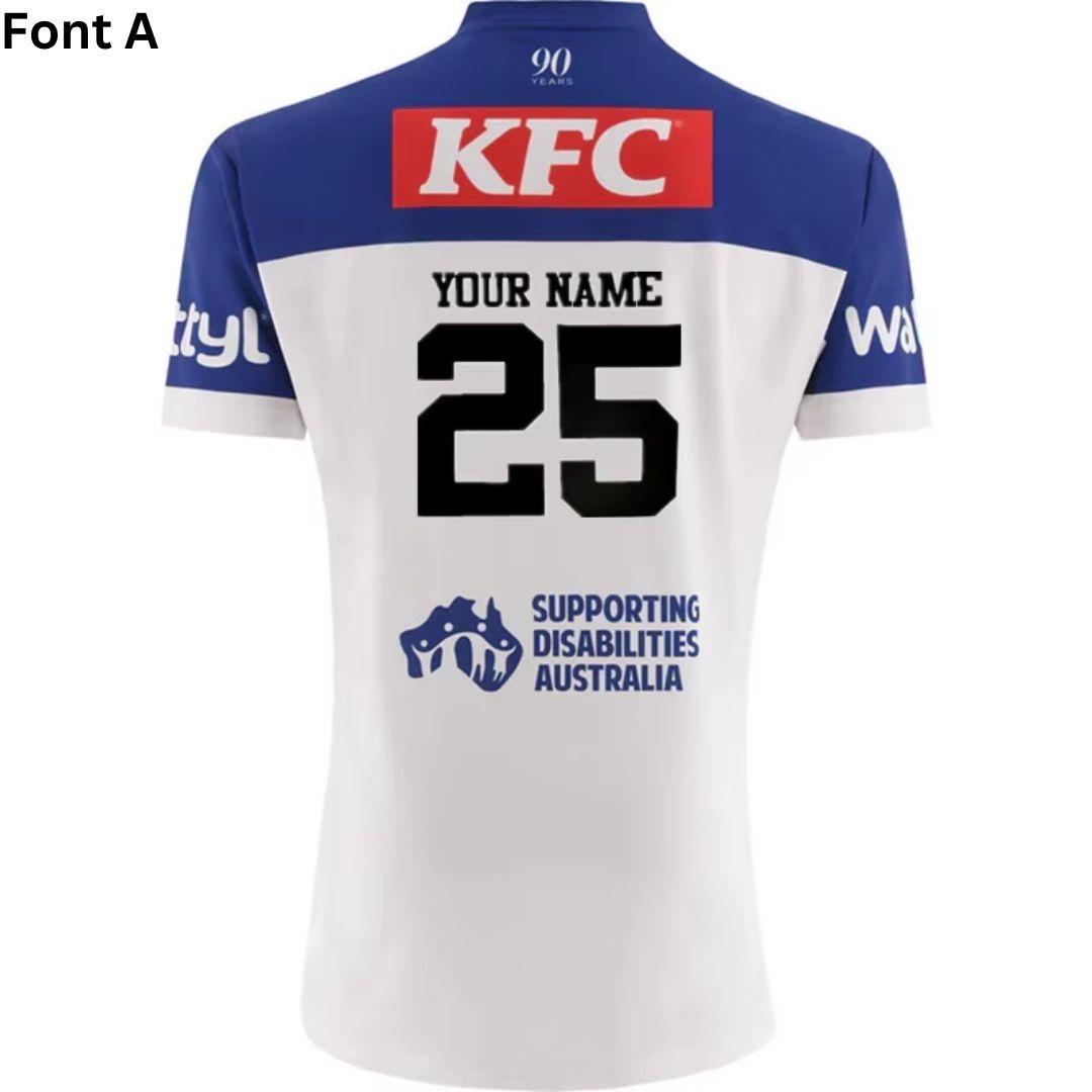 2025 Canterbury Bankstown Bulldogs Home Jersey