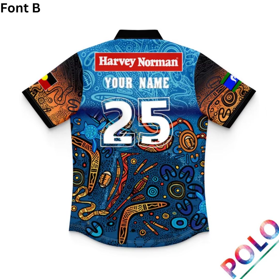 Indigenous All Stars 2025 Kids Polo Shirt